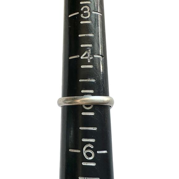 Tiffany & Co. Elsa Peretti Open Heart Ring - Size 5 - Sterling Silver - Picture 8 of 8